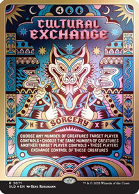 Cultural Exchange (Rainbow Foil) -  Foil (SLD-2071) - Secret Lair Drop Series