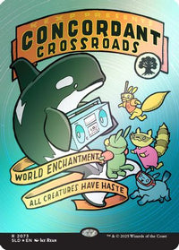 Concordant Crossroads (2073) (Rainbow Foil) -  Foil (SLD-2073) - Secret Lair Drop Series