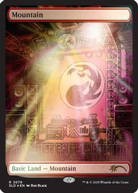 Mountain (2079) (Rainbow Foil) -  Foil (SLD-2079) - Secret Lair Drop Series