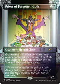 Priest of Forgotten Gods (Rainbow Foil) -  Foil (SLD-2006) - Secret Lair Drop Series
