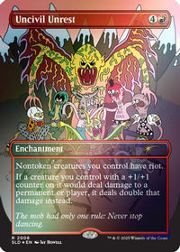 Uncivil Unrest (Rainbow Foil) -  Foil (SLD-2008) - Secret Lair Drop Series