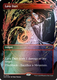 Lava Dart (Rainbow Foil) -  Foil (SLD-2037) - Secret Lair Drop Series