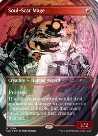 Soul-Scar Mage (2039) (Rainbow Foil) -  Foil (SLD-2039) - Secret Lair Drop Series