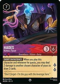 Hades - Ruthless Tyrant (48/204)  - Reign of Jafar