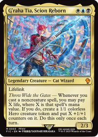 G'raha Tia, Scion Reborn -  Foil (FIC-003) - Commander: FINAL FANTASY