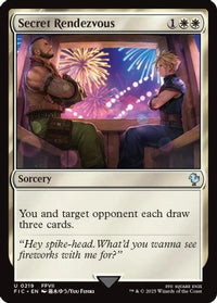 Secret Rendezvous (0219) -  Foil (FIC-219) - Commander: FINAL FANTASY