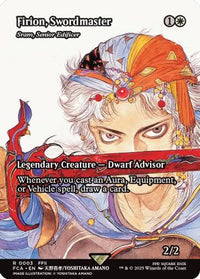 Firion, Swordmaster - Sram, Senior Edificer (Showcase) -  Foil (FCA-003) - FINAL FANTASY: Through the Ages