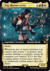 Tifa, Martial Artist (Extended Art) -  Foil (FIC-188) - Commander: FINAL FANTASY