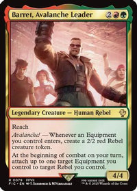 Barret, Avalanche Leader -  (FIC-079) - Commander: FINAL FANTASY