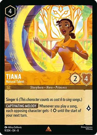 Tiana - Natural Talent (9/204) Cold Foil - Reign of Jafar