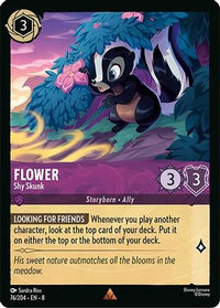 Flower - Shy Skunk (76/204) Cold Foil - Reign of Jafar