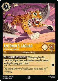 Antonio's Jaguar - Faithful Companion (31/204) Cold Foil - Reign of Jafar