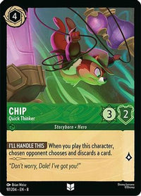 Chip - Quick Thinker (97/204)  - Reign of Jafar