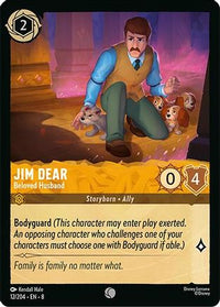Jim Dear - Beloved Husband (12/204) Cold Foil - Reign of Jafar