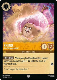 Rhino - One-Sixteenth Wolf (15/204)  - Reign of Jafar