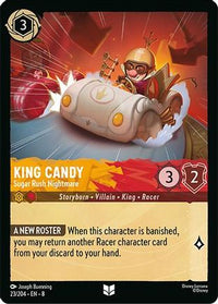 King Candy - Sugar Rush Nightmare (23/204) Cold Foil - Reign of Jafar