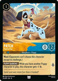 Patch - Playful Pup (25/204)  - Reign of Jafar