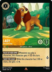Lady - Decisive Dog (33/204) Cold Foil - Reign of Jafar
