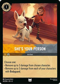 She's Your Person (40/204) Cold Foil - Reign of Jafar