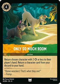 Only So Much Room (41/204) Cold Foil - Reign of Jafar