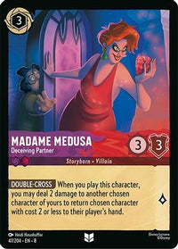Madame Medusa - Deceiving Partner (47/204) Cold Foil - Reign of Jafar