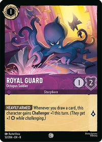 Royal Guard - Octopus Soldier (52/204) Cold Foil - Reign of Jafar