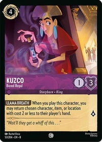 Kuzco - Bored Royal (53/204) Cold Foil - Reign of Jafar