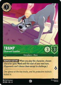 Tramp -Observant Guardian (87/204) Cold Foil - Reign of Jafar
