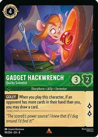 Gadget Hackwrench - Quirky Scientist (99/204)  - Reign of Jafar