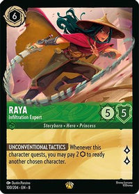 Raya - Infiltration Expert (100/204) Cold Foil - Reign of Jafar