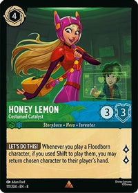 Honey Lemon - Costumed Catalyst (111/204) Cold Foil - Reign of Jafar