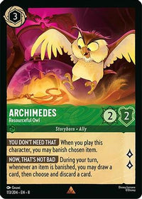 Archimedes - Resourceful Owl (113/204)  - Reign of Jafar