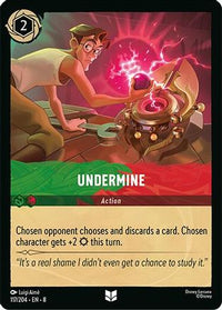 Undermine (117/204) Cold Foil - Reign of Jafar