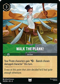 Walk the Plank (118/204) Cold Foil - Reign of Jafar