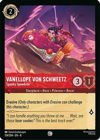 Vanellope Von Schweetz - Spunky Speedster (124/204) Cold Foil - Reign of Jafar