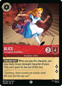 Alice - Courageous Keyholder (127/204)  - Reign of Jafar