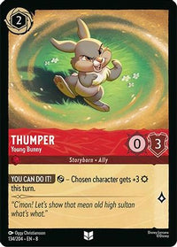 Thumper - Young Bunny (134/204) Cold Foil - Reign of Jafar