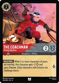 The Coachman - Greedy Deceiver (140/204) Cold Foil - Reign of Jafar