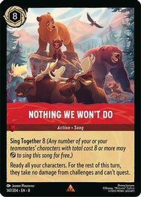 Nothing We Won't Do (147/204) Cold Foil - Reign of Jafar