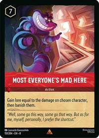 Most Everyone's Mad Here (151/204) Cold Foil - Reign of Jafar