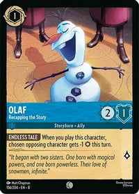 Olaf - Recapping the Story (156/204) Cold Foil - Reign of Jafar