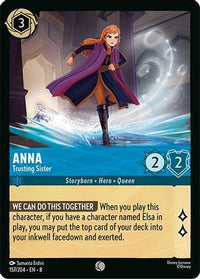 Anna - Trusting Sister (157/204) Cold Foil - Reign of Jafar