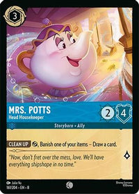 Mrs.Potts - Head Housekeeper (161/204)  - Reign of Jafar