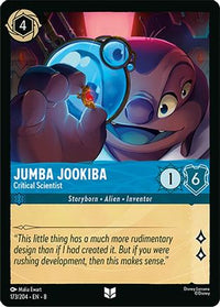 Jumba Jookiba - Critical Scientist (173/204) Cold Foil - Reign of Jafar
