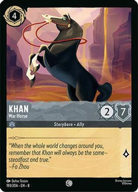 Khan - War Horse (193/204) Cold Foil - Reign of Jafar