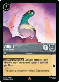 Vinnie - Green Pigeon (194/204)  - Reign of Jafar