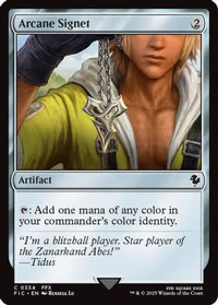 Arcane Signet (0334) -  (FIC-334) - Commander: FINAL FANTASY