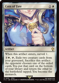 Coin of Fate -  (FIC-015) - Commander: FINAL FANTASY