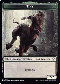 Tiny // City's Blessing Double-Sided Token (SLD-21 // 17) - Secret Lair Drop Series