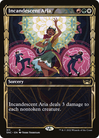 Incandescent Aria (Showcase Golden Age) [Streets of New Capenna]